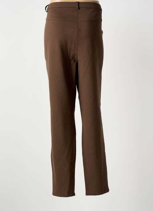 Pantalon drept maro BRANDTEX femeie