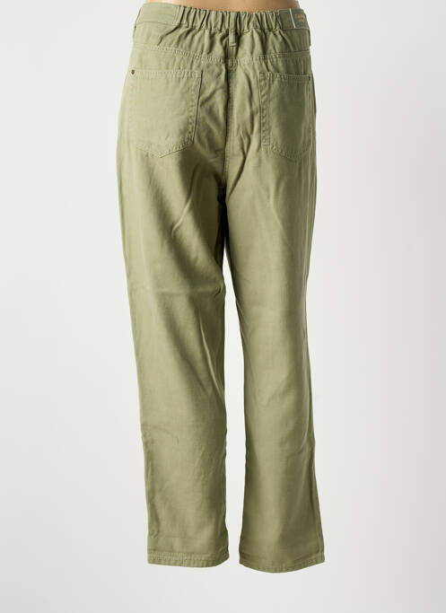 Pantalon drept verde C'EST BEAU LA VIE femeie
