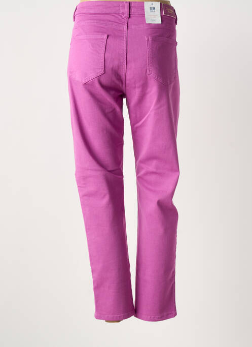 Pantalon 7/8 violet C'EST BEAU LA VIE femeie