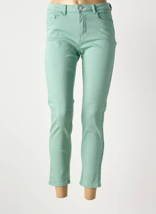 Pantalon 7/8 verde C'EST BEAU LA VIE femeie