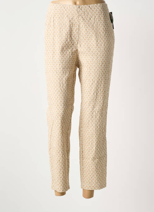 Pantalon 7/8 bej ADELINA BY SCHEITER femeie