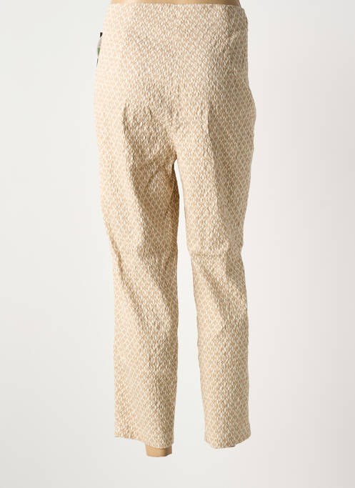 Pantalon 7/8 bej ADELINA BY SCHEITER femeie