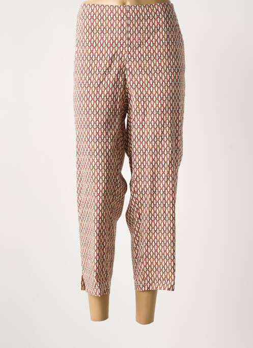 Pantalon 7/8 bej ADELINA BY SCHEITER femeie