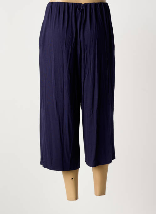 Pantalon trei sferturi albastru MARIA VILLALOBOS femeie