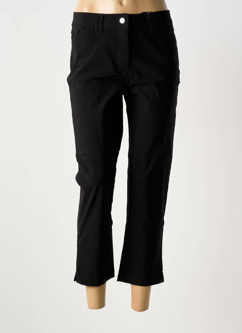 Pantalon trei sferturi negru JULIE GUERLANDE femeie