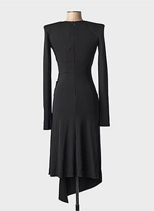 Rochie midi mâneci lungi mâneci lungi negru ELISABETTA FRANCHI femeie