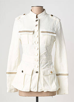 Jachete casual buzunare bej ELISABETTA FRANCHI femeie