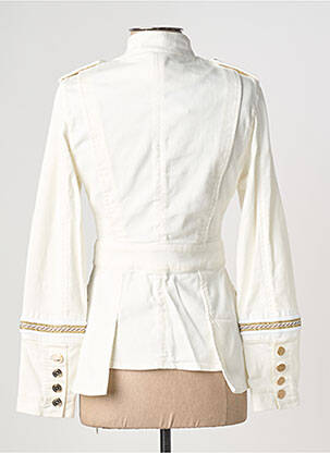 Jachete casual buzunare bej ELISABETTA FRANCHI femeie