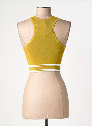Top elasticitate fără mâneci verde ELISABETTA FRANCHI femeie