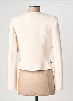 Jachete elegante buzunare false bej ELISABETTA FRANCHI femeie