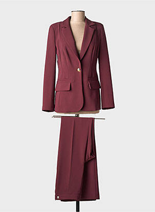 Set pantaloni buzunare roșu ELISABETTA FRANCHI femeie