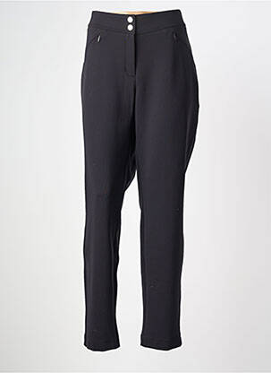 Pantalon slim elasticitate mărime normală negru SPORTALM femeie