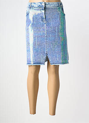 Fustă midi albastru 9010837157557 femeie