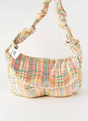 Geantă mâneră 1 mâneră de transport formă dreptunghiulară galben DESIGUAL femme