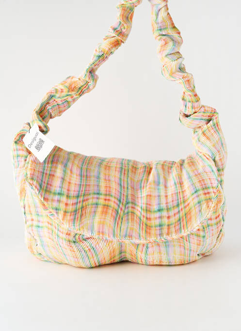 Geantă mâneră 1 mâneră de transport formă dreptunghiulară galben DESIGUAL femme