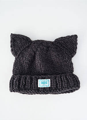 Căciulă elasticitate negru P.P.EGG femme