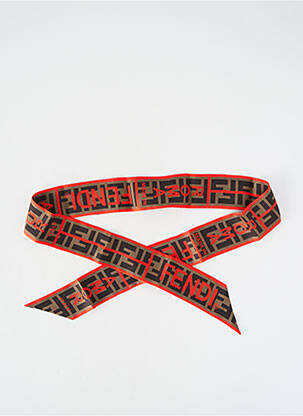 Accesoriu pentru păr bentiță roșu FENDI femme