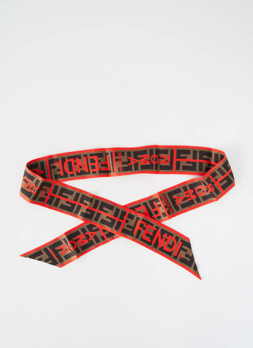 Accesoriu pentru păr bentiță roșu FENDI femme