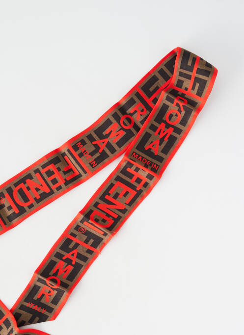 Accesoriu pentru păr bentiță roșu FENDI femme