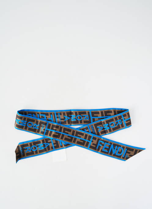 Accesoriu pentru păr bentiță albastru FENDI femme