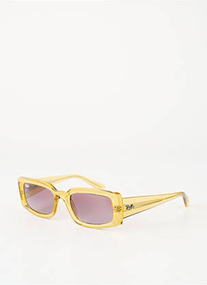 Ochelari de soare  galben RAY-BAN femme