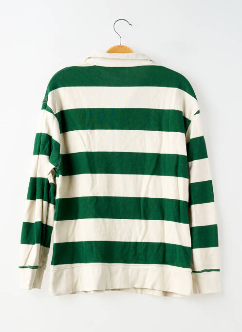 Polo mâneci lungi mâneci lungi verde ZARA femme
