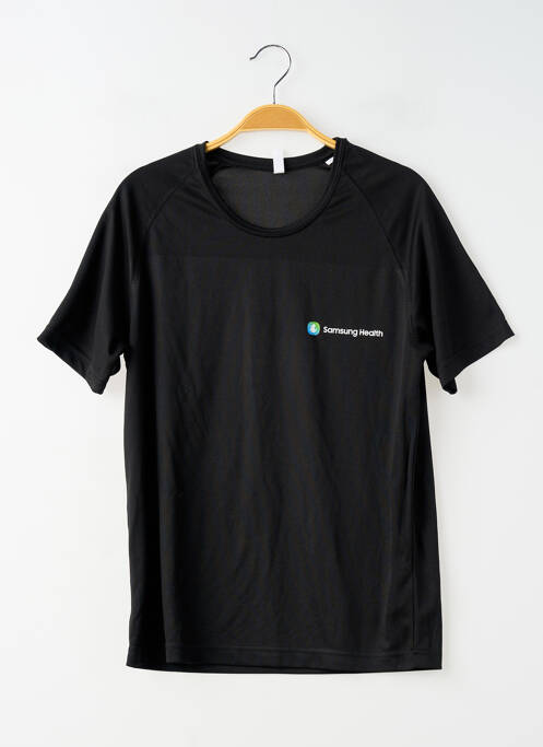 Tricou croială dreaptă mâneci scurte negru PROACT femme