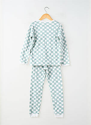 Pijama mâneci lungi verde PETIT BATEAU băiat