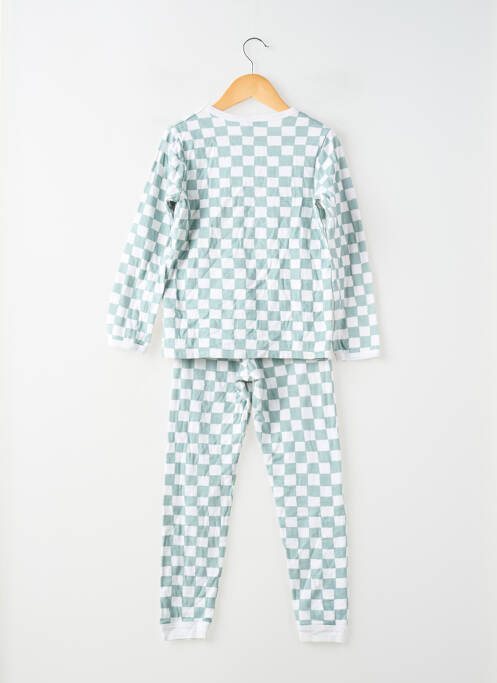 Pijama mâneci lungi verde PETIT BATEAU garcon