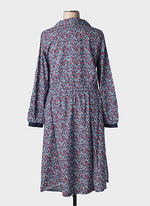 Rochie lungă mâneci lungi mâneci lungi albastru SHEEGO femeie