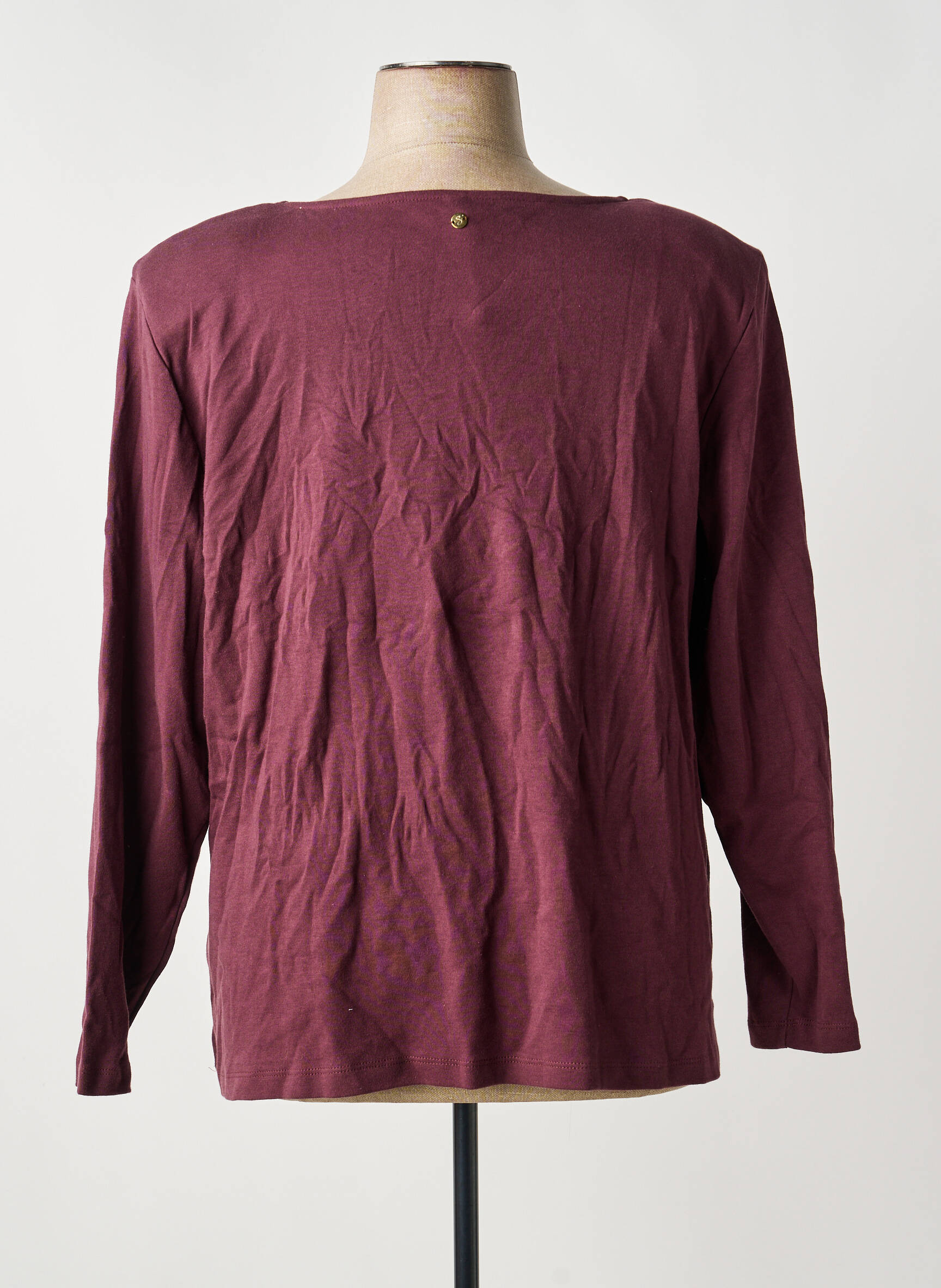 Tricou mâneci lungi mâneci lungi roșu SHEEGO femeie
