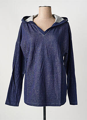 Tricou mâneci lungi mâneci lungi albastru SHEEGO femeie