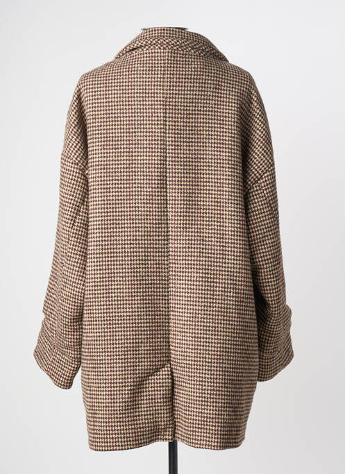 Palton lung bej LA PETITE ETOILE femeie