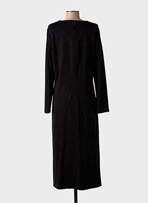 Rochie lungă mâneci lungi mâneci lungi negru AGATHE & LOUISE femeie
