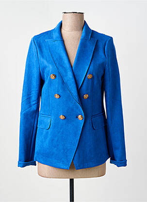 Sacou buzunare albastru H F WOMAN COLLECTION femeie