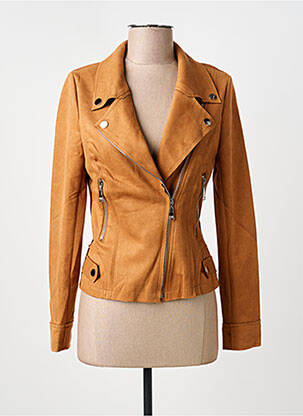 Jachete casual țesătură suedină maro H F WOMAN COLLECTION femeie