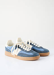 Adidași platformă platformă albastru ZARA fille
