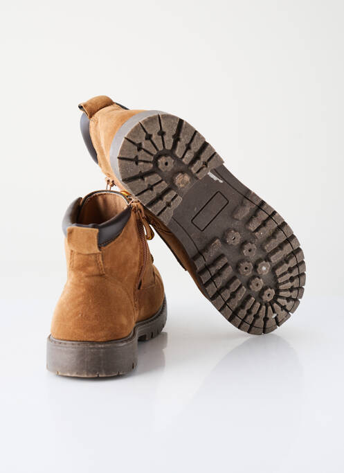 Botine/ghete material neted toc mic maro TRAPPEUR garcon