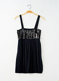 Top țesătură jersey bretele subțiri negru CAMAIEU femme