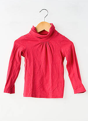 Tricou croială cambrată mâneci lungi roșu VYNIL FRAISE fată