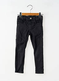 Pantalon slim buzunare mărime reglabilă negru KIABI enfant