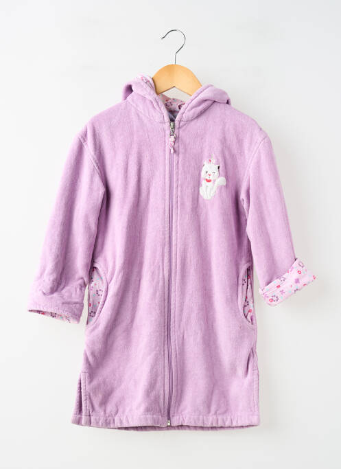 Halat violet CARRE BLANC fille