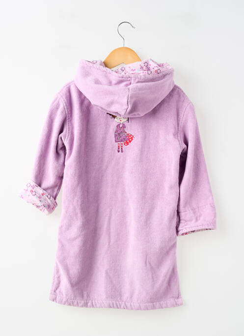 Halat violet CARRE BLANC fille