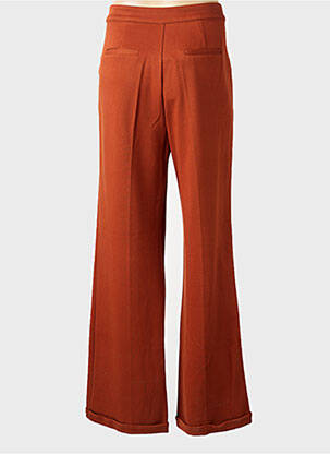 Pantalon larg croială largă maro KING LOUIE femeie