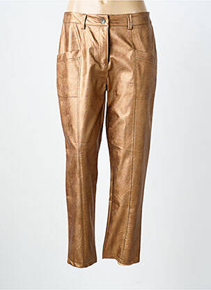 Pantalon drept portocaliu PAKO LITTO femeie