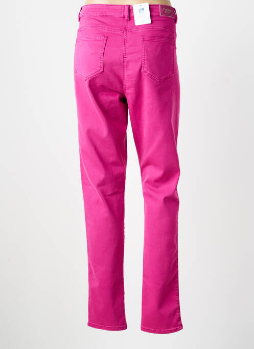 Pantalon slim roz C'EST BEAU LA VIE femeie
