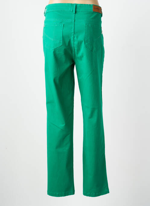 Pantalon drept verde AGATHE & LOUISE femeie