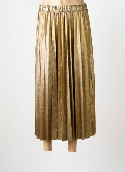 Fustă lungă auriu ONLY femeie