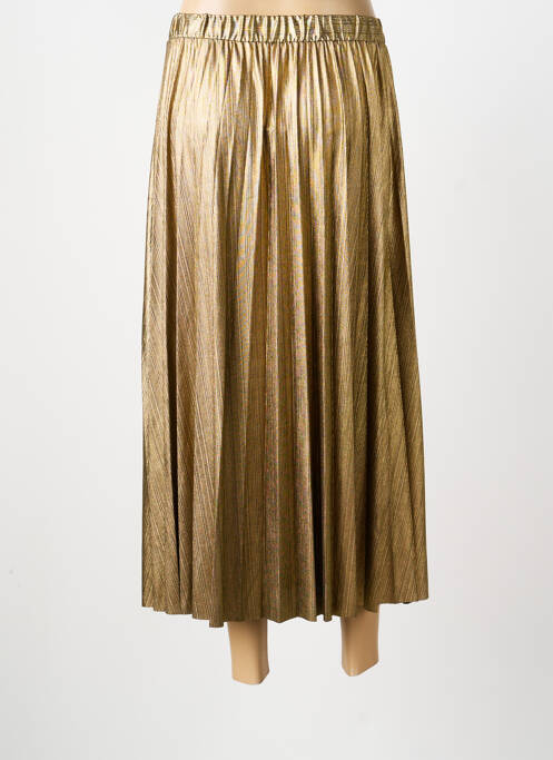 Fustă lungă auriu ONLY femeie