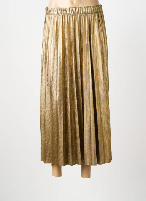 Fustă lungă auriu ONLY femeie